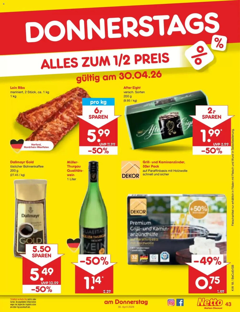 Netto Marken-Discount Prospekt (ab 27.04.2026) zum Blättern - Seite 57