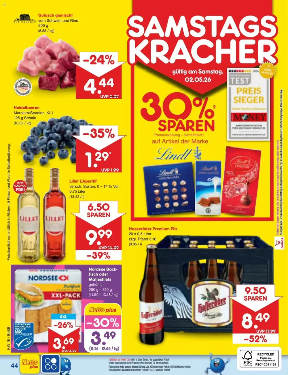 Netto Marken-Discount Prospekt (ab 27.04.2026) zum Blättern - Seite 58