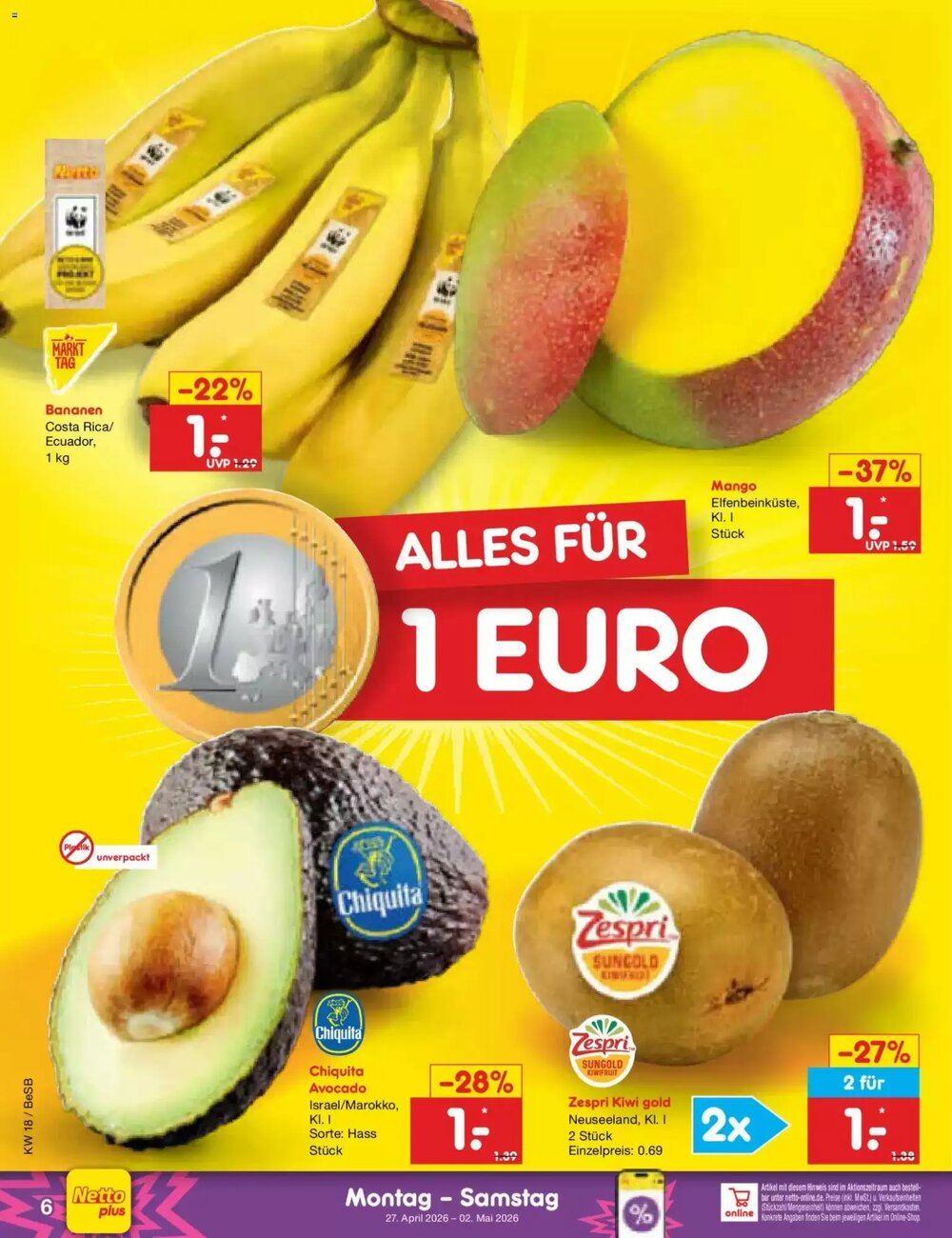Netto Marken-Discount Prospekt (ab 27.04.2026) zum Blättern - Seite 8