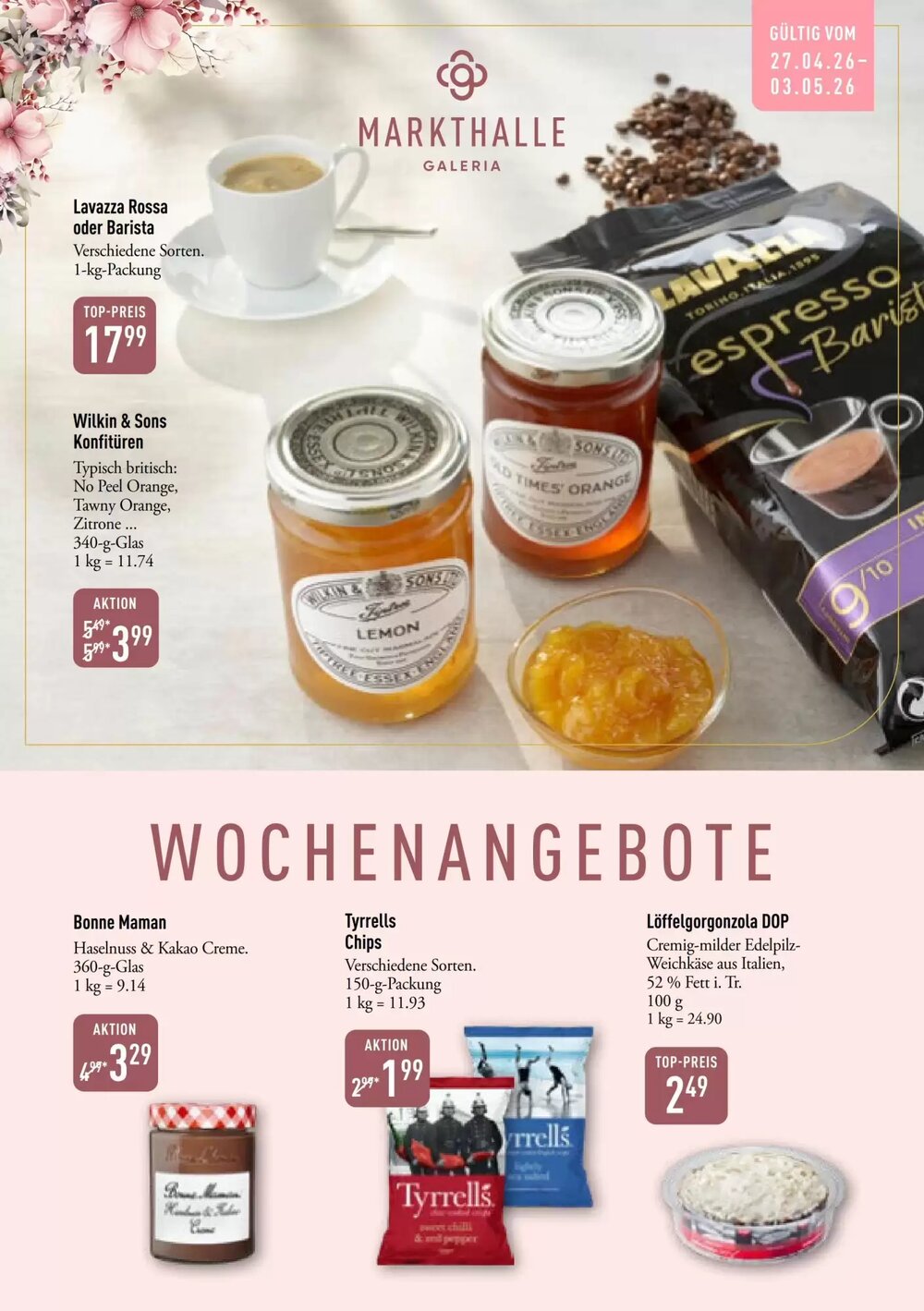 Galeria Markthalle Prospekt (ab 27.04.2026) zum Blättern - Seite 1