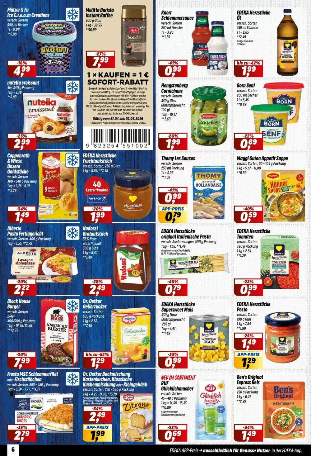 Simmel Prospekt (ab 27.04.2026) zum Blättern - Seite 6