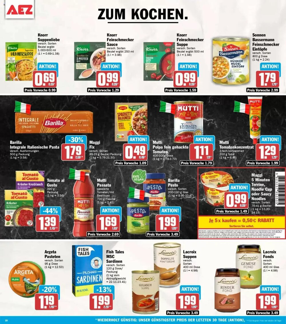 AEZ Prospekt (ab 27.04.2026) zum Blättern - Seite 10