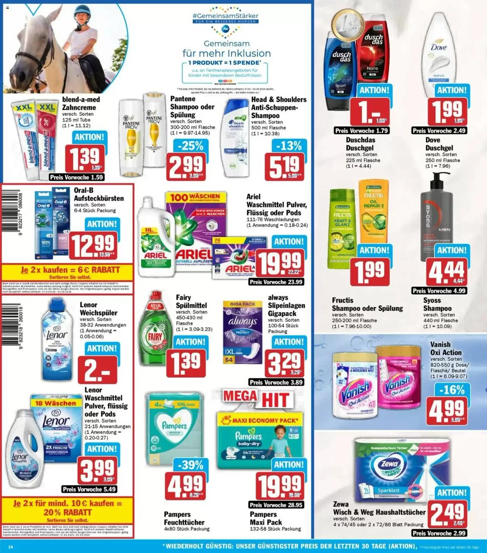 AEZ Prospekt (ab 27.04.2026) zum Blättern - Seite 14