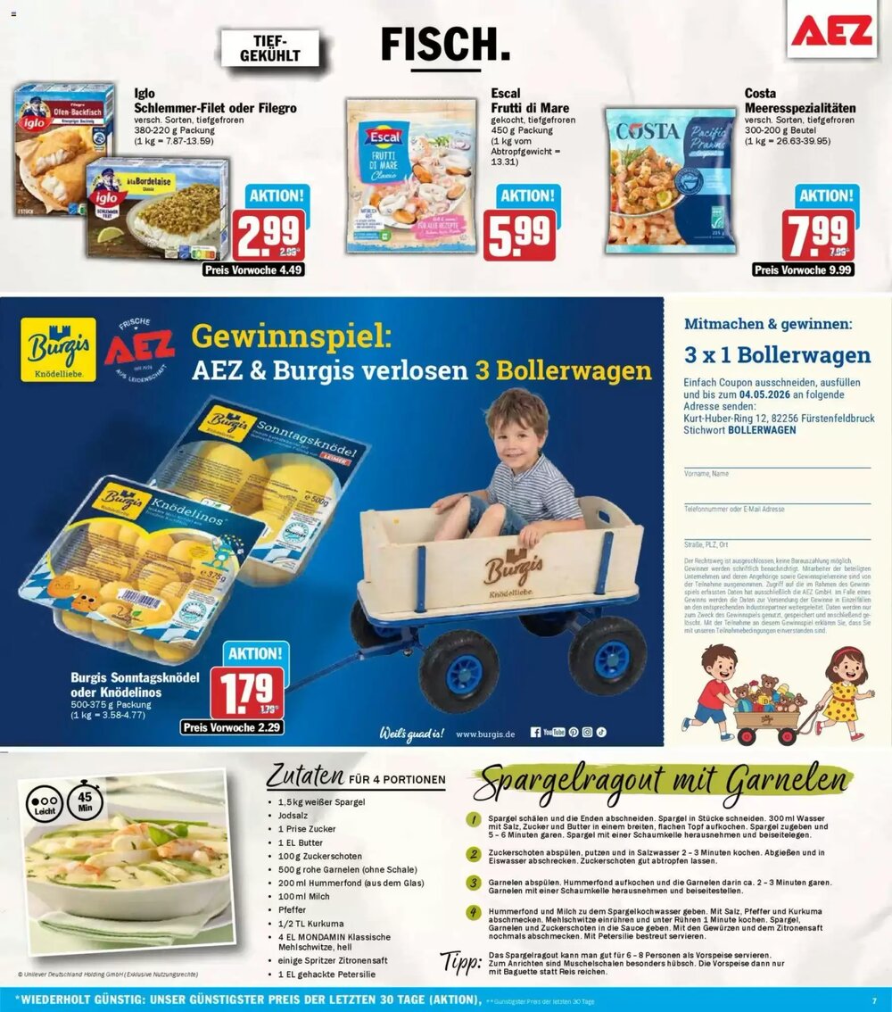 AEZ Prospekt (ab 27.04.2026) zum Blättern - Seite 7