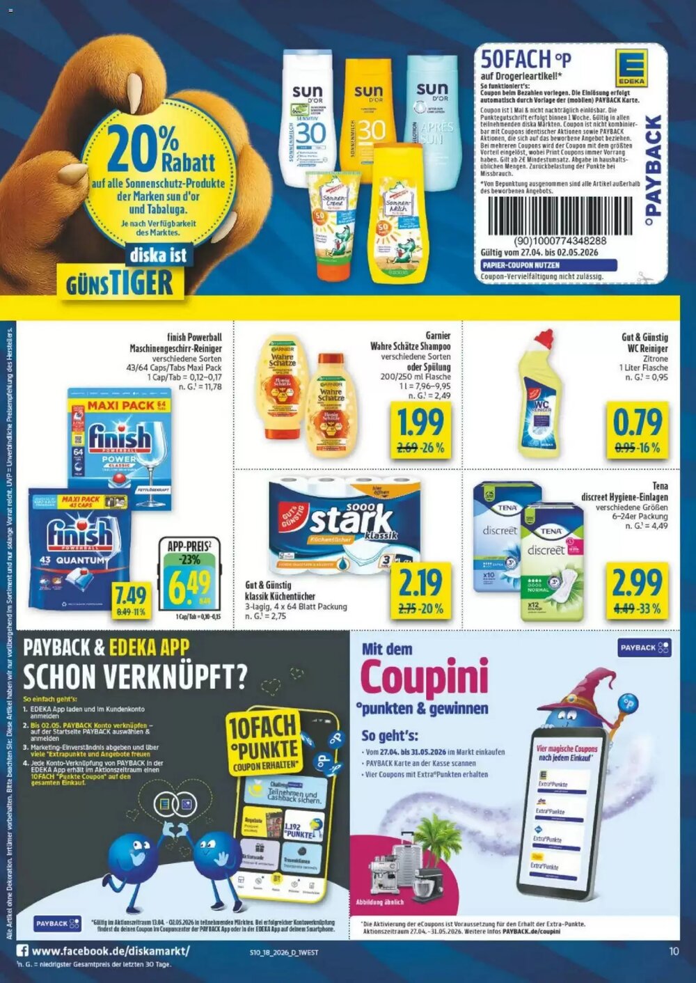 diska Prospekt (ab 27.04.2026) zum Blättern - Seite 10