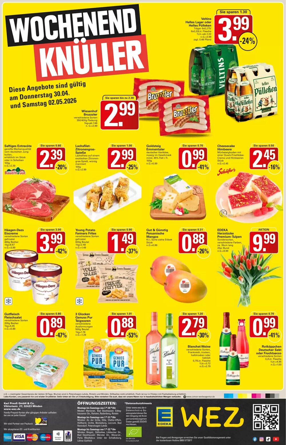 WEZ Prospekt (ab 27.04.2026) zum Blättern - Seite 16