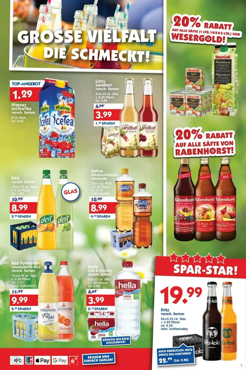 Hol'ab Getränkemarkt Prospekt (ab 27.04.2026) zum Blättern - Seite 5