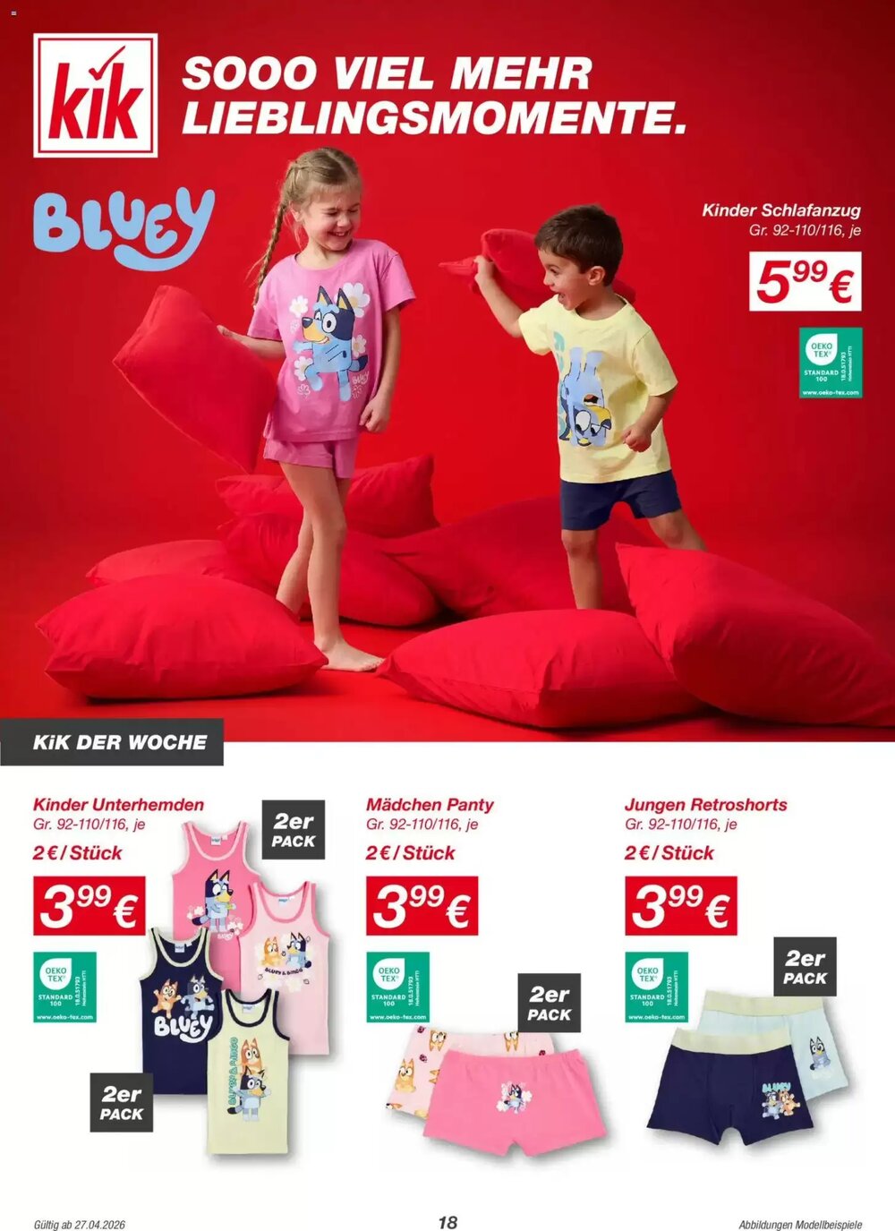KiK Prospekt (ab 27.04.2026) zum Blättern - Seite 18