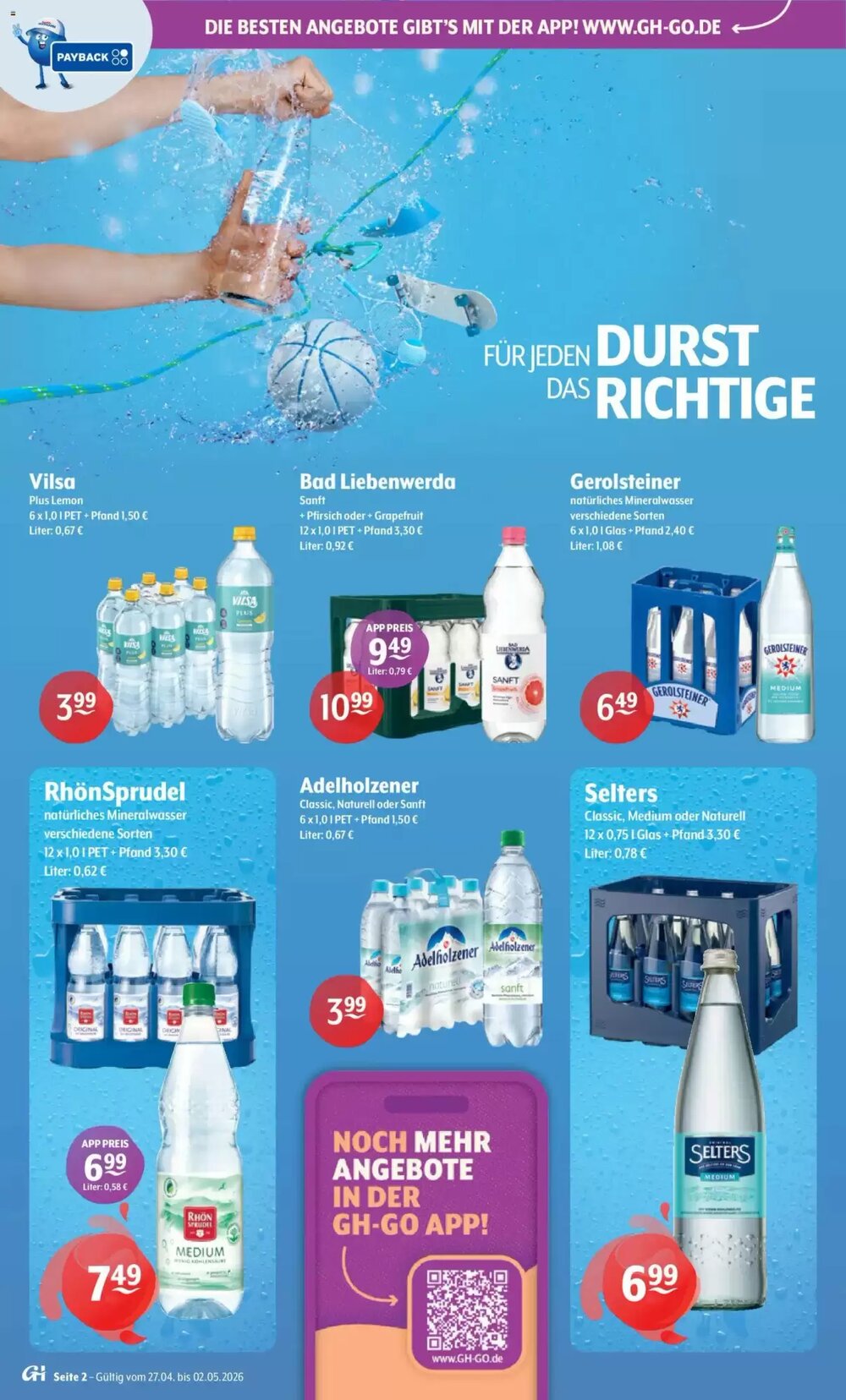 Getränke Hoffmann Prospekt (ab 27.04.2026) zum Blättern - Seite 2