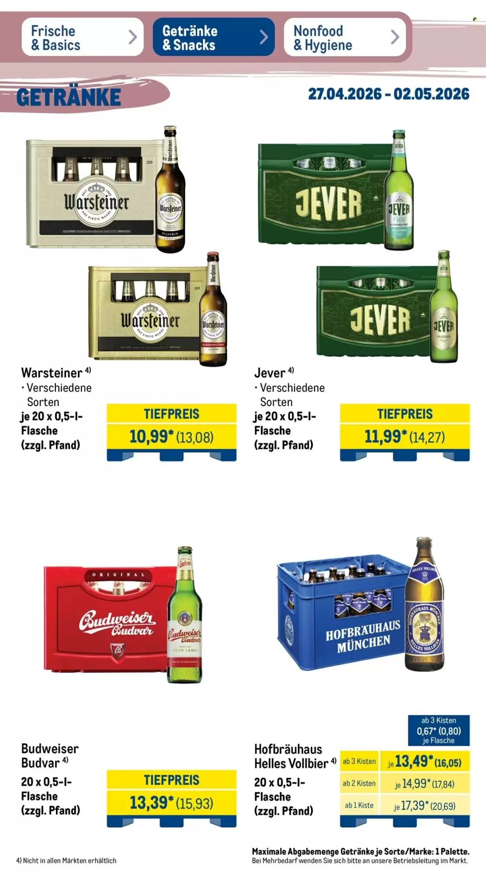 METRO Prospekt (ab 27.04.2026) zum Blättern - Seite 22