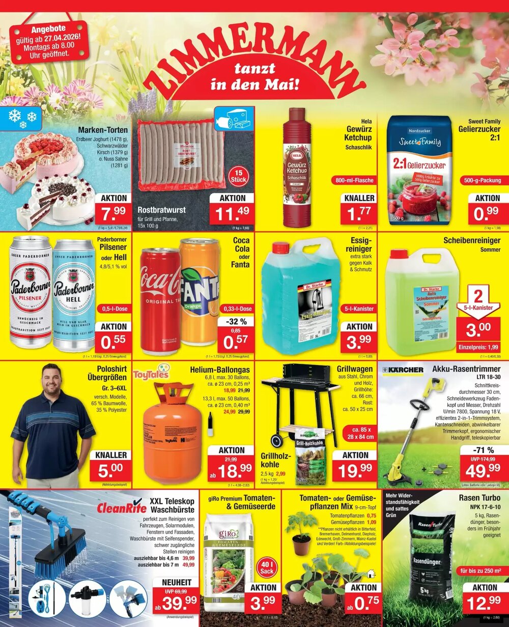 Zimmermann Prospekt (ab 27.04.2026) zum Blättern - Seite 1