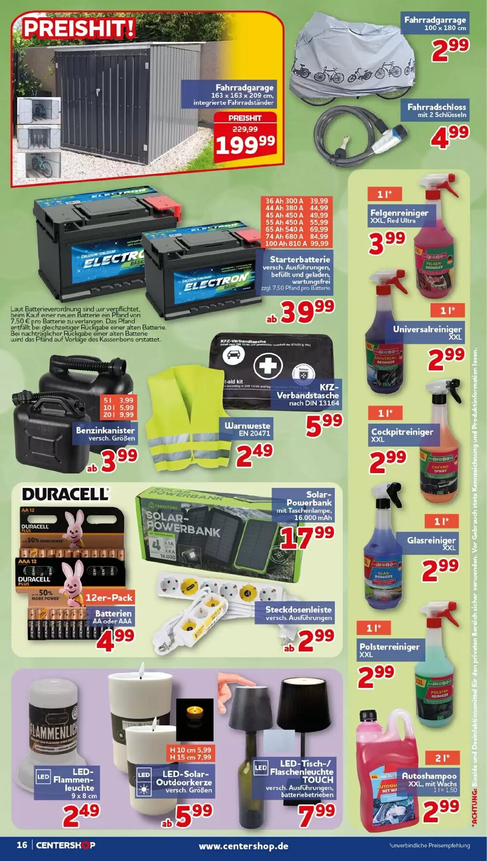 CENTERSHOP Prospekt (ab 27.04.2026) zum Blättern - Seite 16