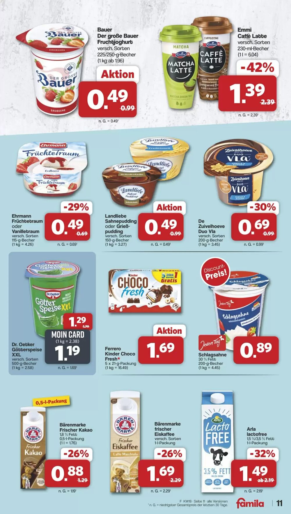 Famila Nord West Prospekt (ab 27.04.2026) zum Blättern - Seite 11