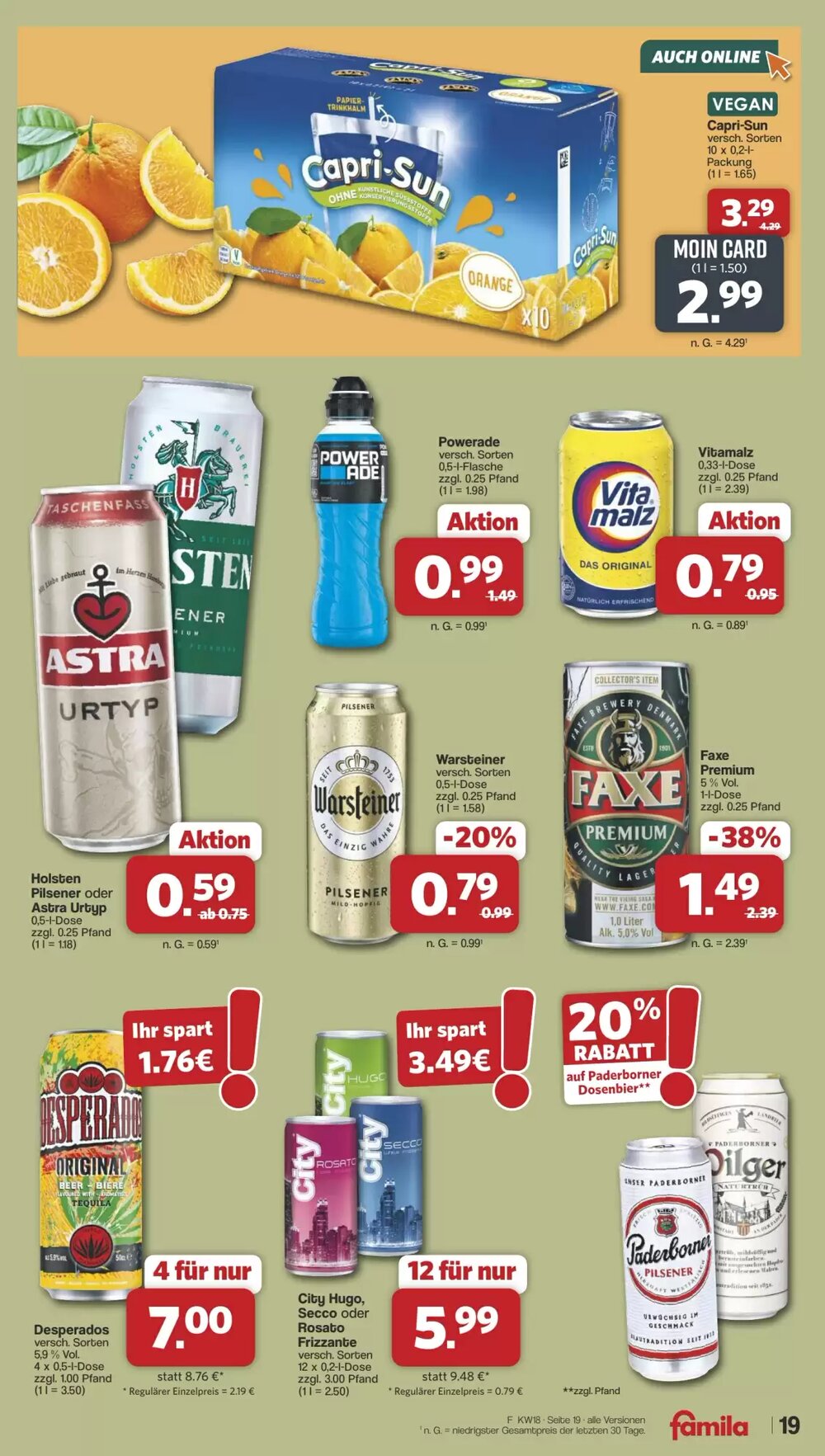 Famila Nord West Prospekt (ab 27.04.2026) zum Blättern - Seite 19