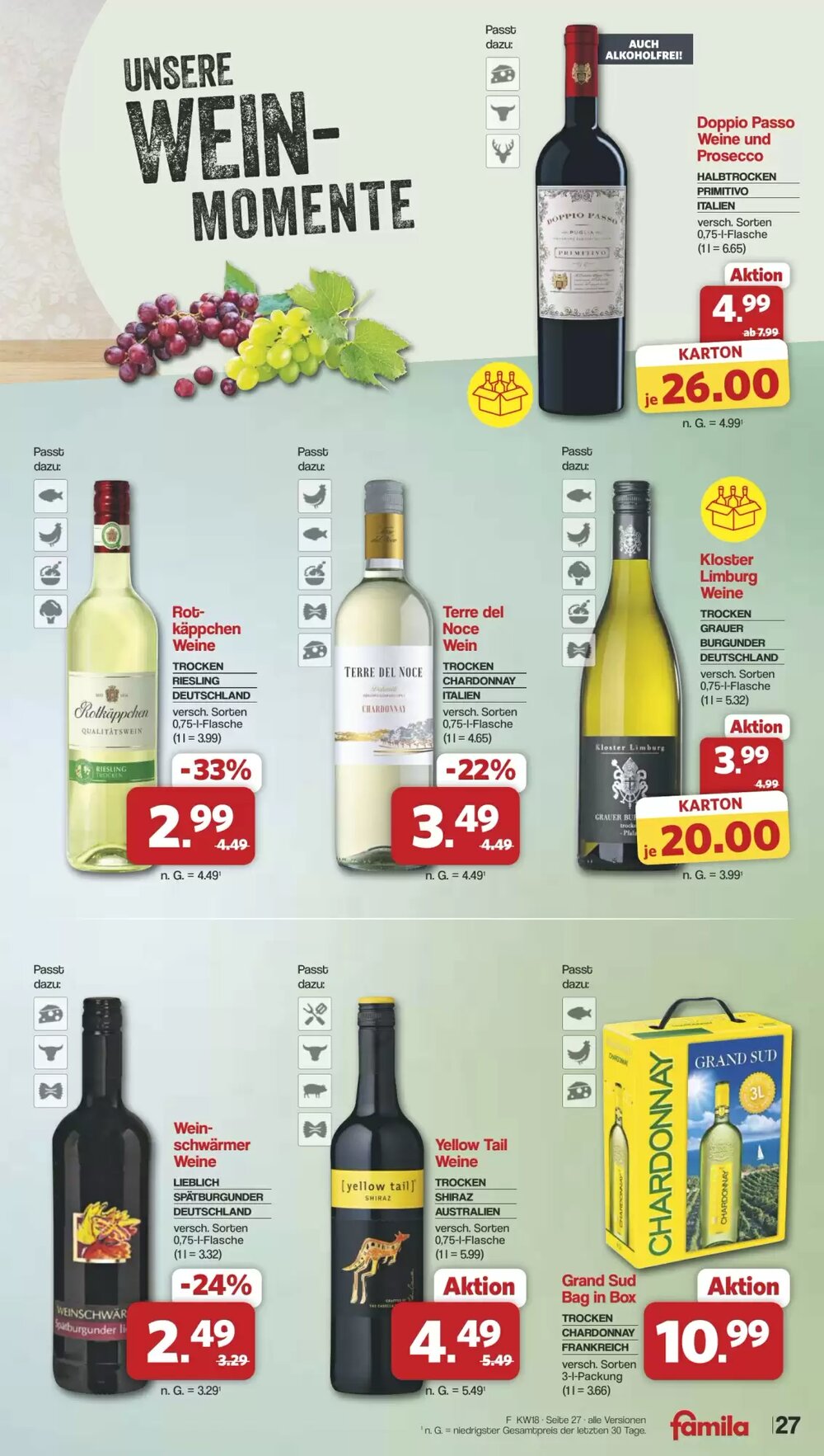 Famila Nord West Prospekt (ab 27.04.2026) zum Blättern - Seite 27