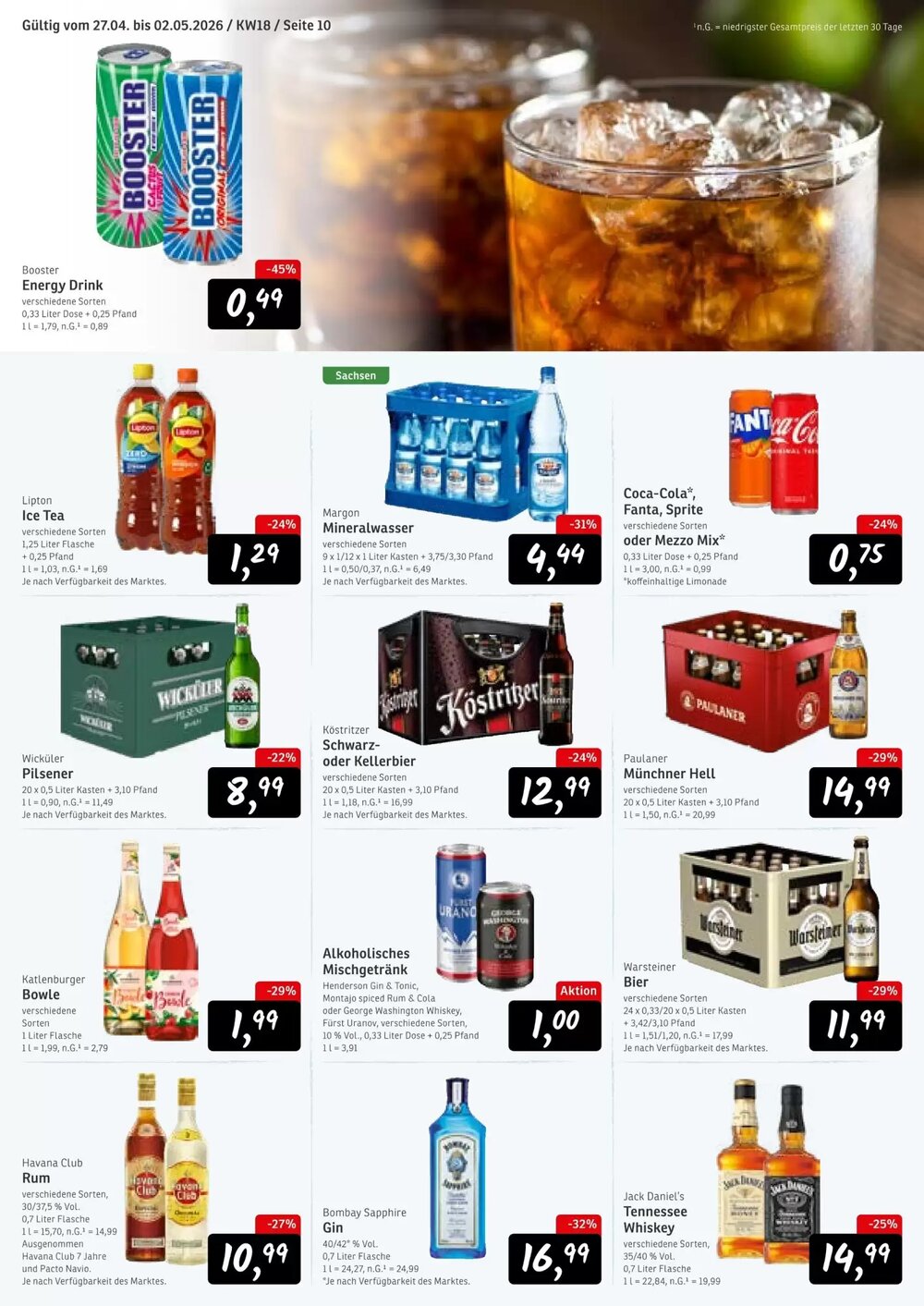 KONSUM Prospekt (ab 27.04.2026) zum Blättern - Seite 10