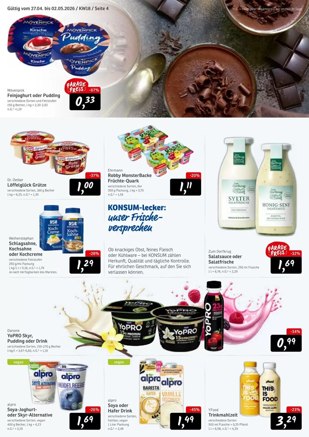 KONSUM Prospekt (ab 27.04.2026) zum Blättern - Seite 4
