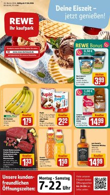 REWE Kaufpark Prospekt (ab 27.04.2026) zum Blättern