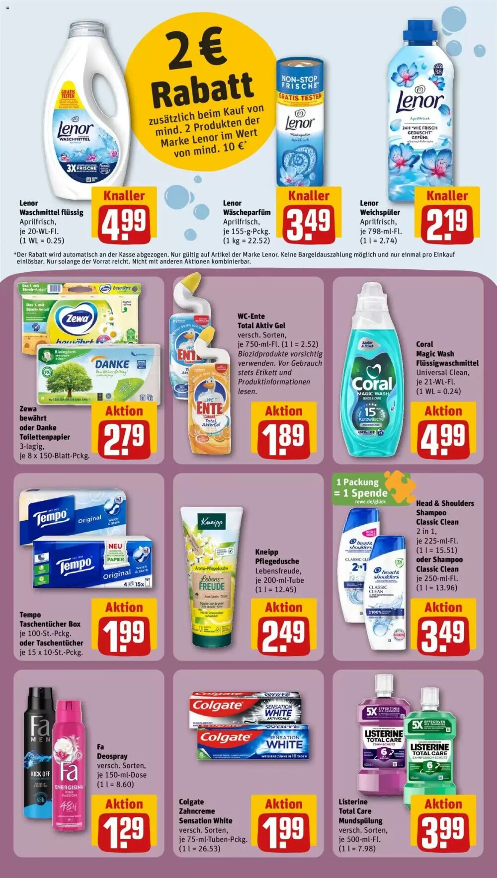 REWE Kaufpark Prospekt (ab 27.04.2026) zum Blättern - Seite 22