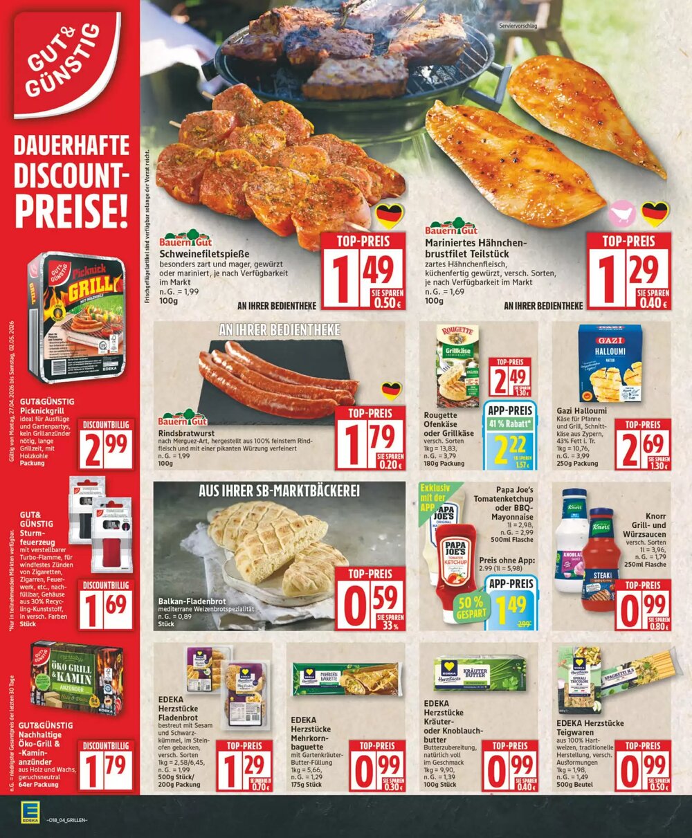Edeka Prospekt (ab 27.04.2026) zum Blättern - Seite 4