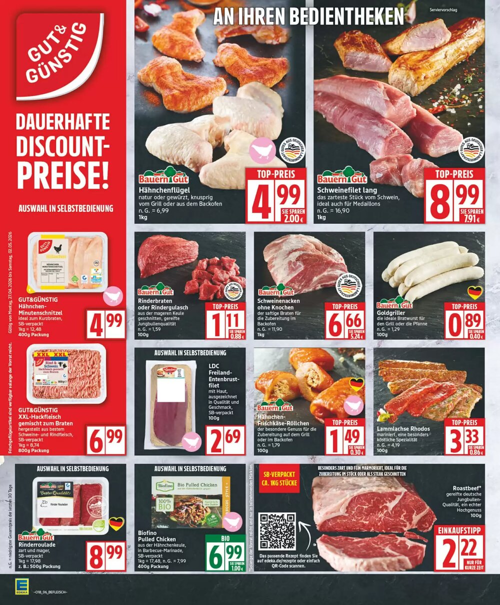Edeka Prospekt (ab 27.04.2026) zum Blättern - Seite 6