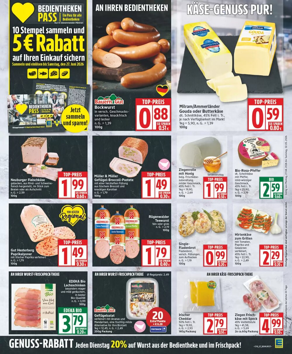 Edeka Prospekt (ab 27.04.2026) zum Blättern - Seite 7