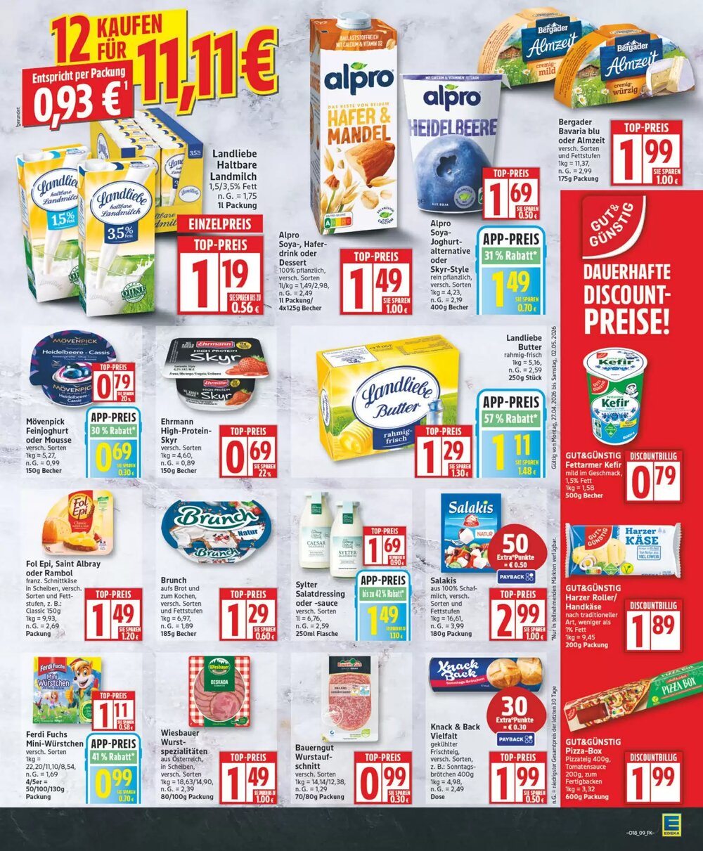 Edeka Prospekt (ab 27.04.2026) zum Blättern - Seite 9