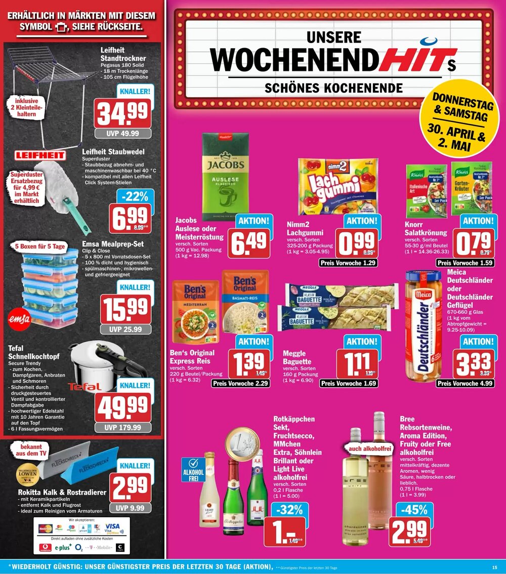 Hit Prospekt (ab 27.04.2026) zum Blättern - Seite 15