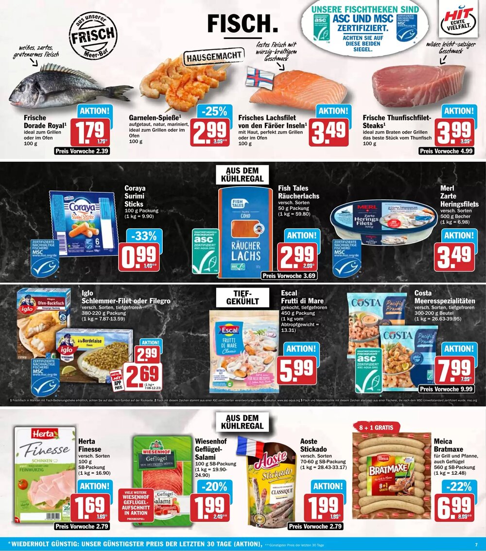 Hit Prospekt (ab 27.04.2026) zum Blättern - Seite 7