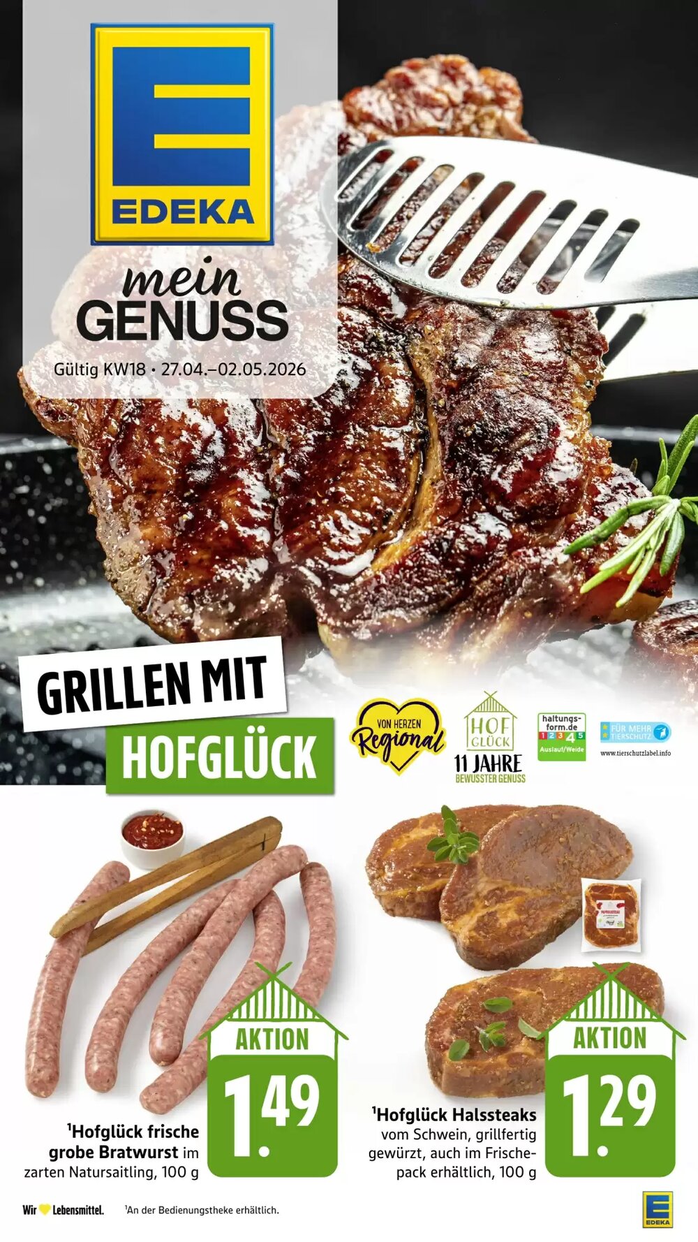 EDEKA Berger Prospekt (ab 27.04.2026) zum Blättern - Seite 6