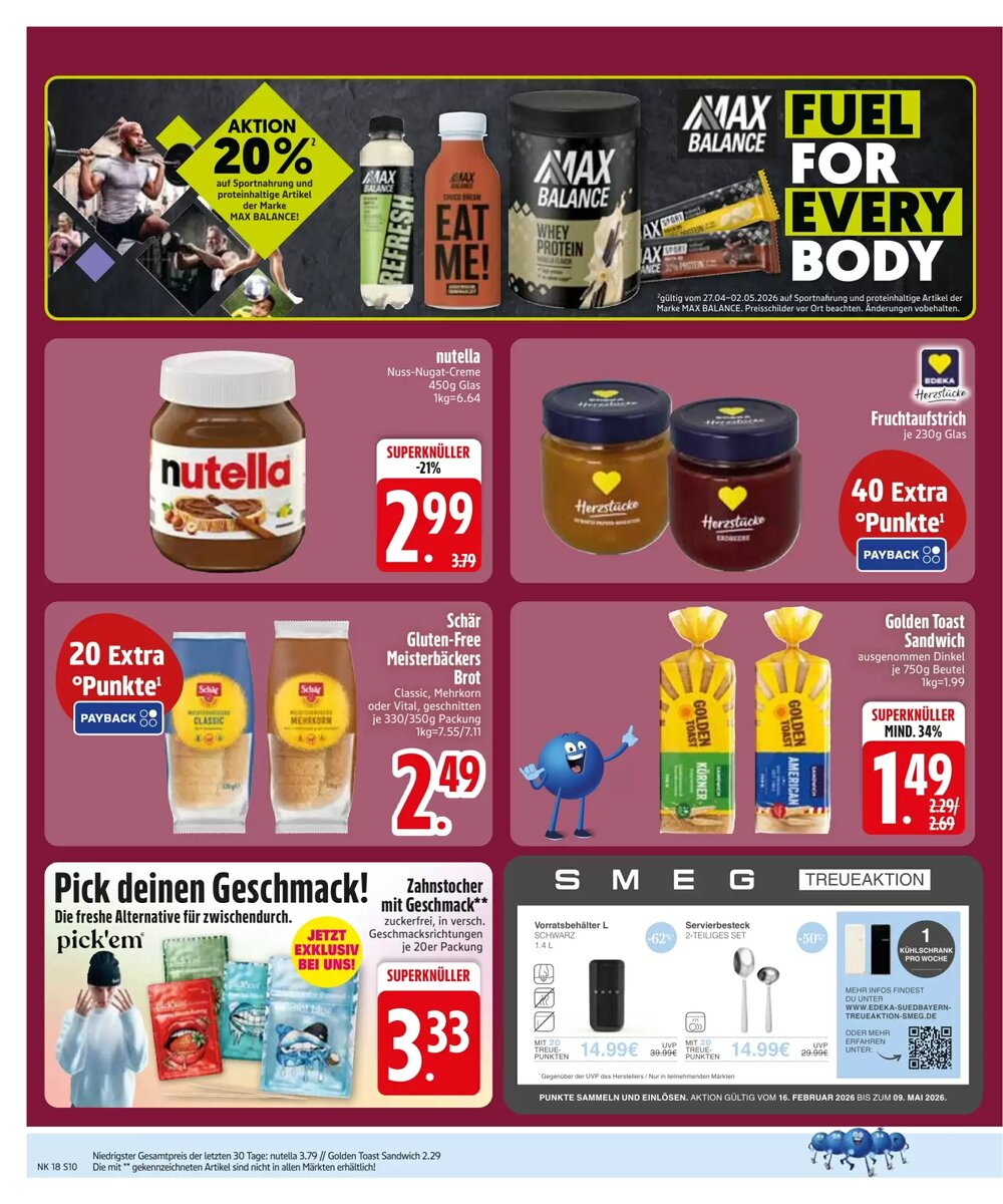 Edeka Aktiv Markt Prospekt (ab 27.04.2026) zum Blättern - Seite 12