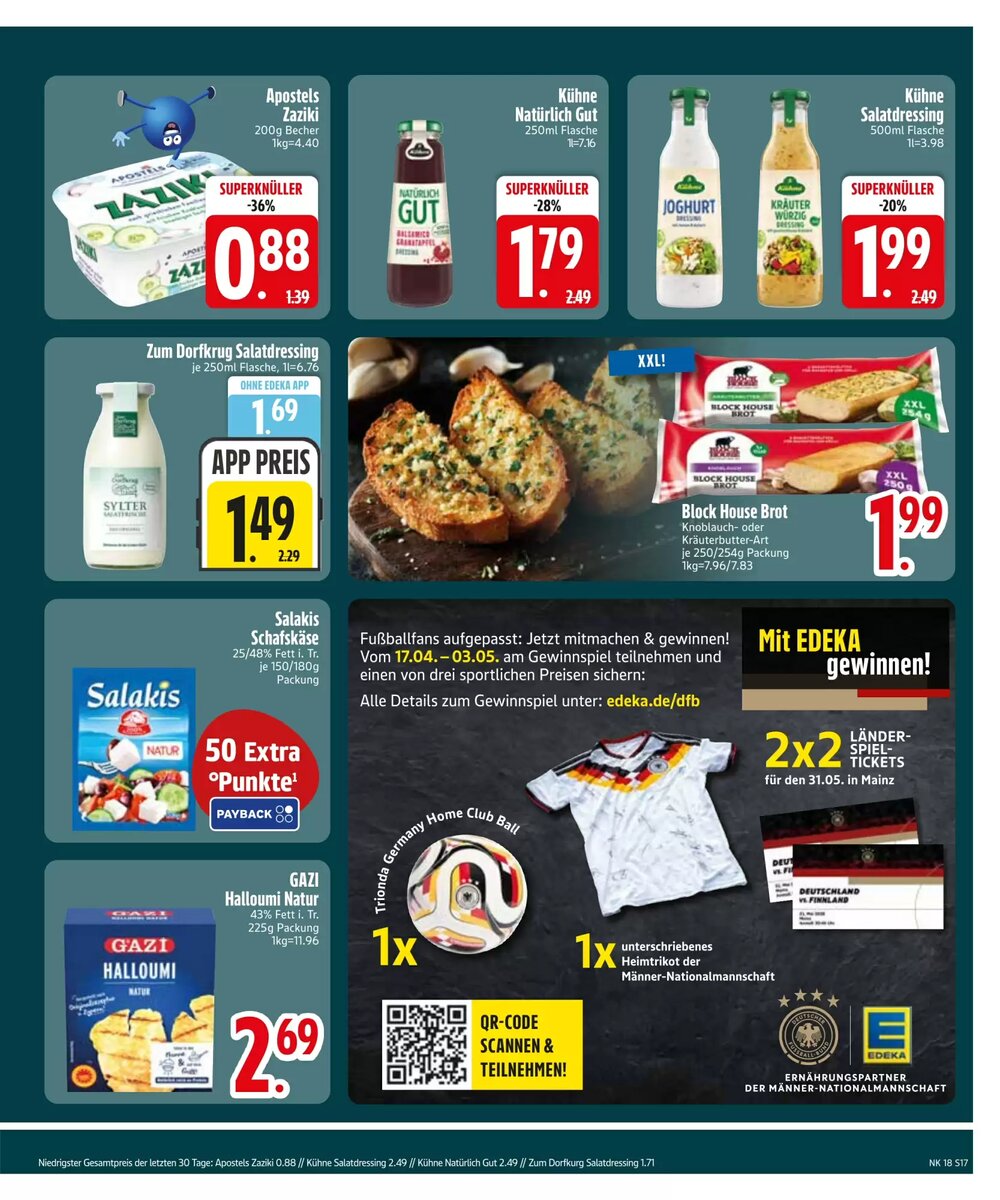 Edeka Aktiv Markt Prospekt (ab 27.04.2026) zum Blättern - Seite 19