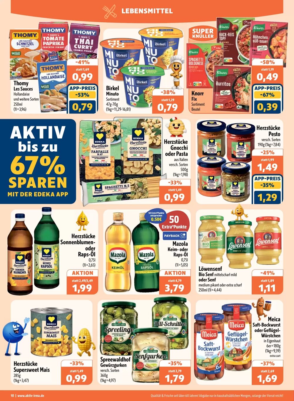 Aktiv Irma Prospekt (ab 27.04.2026) zum Blättern - Seite 10