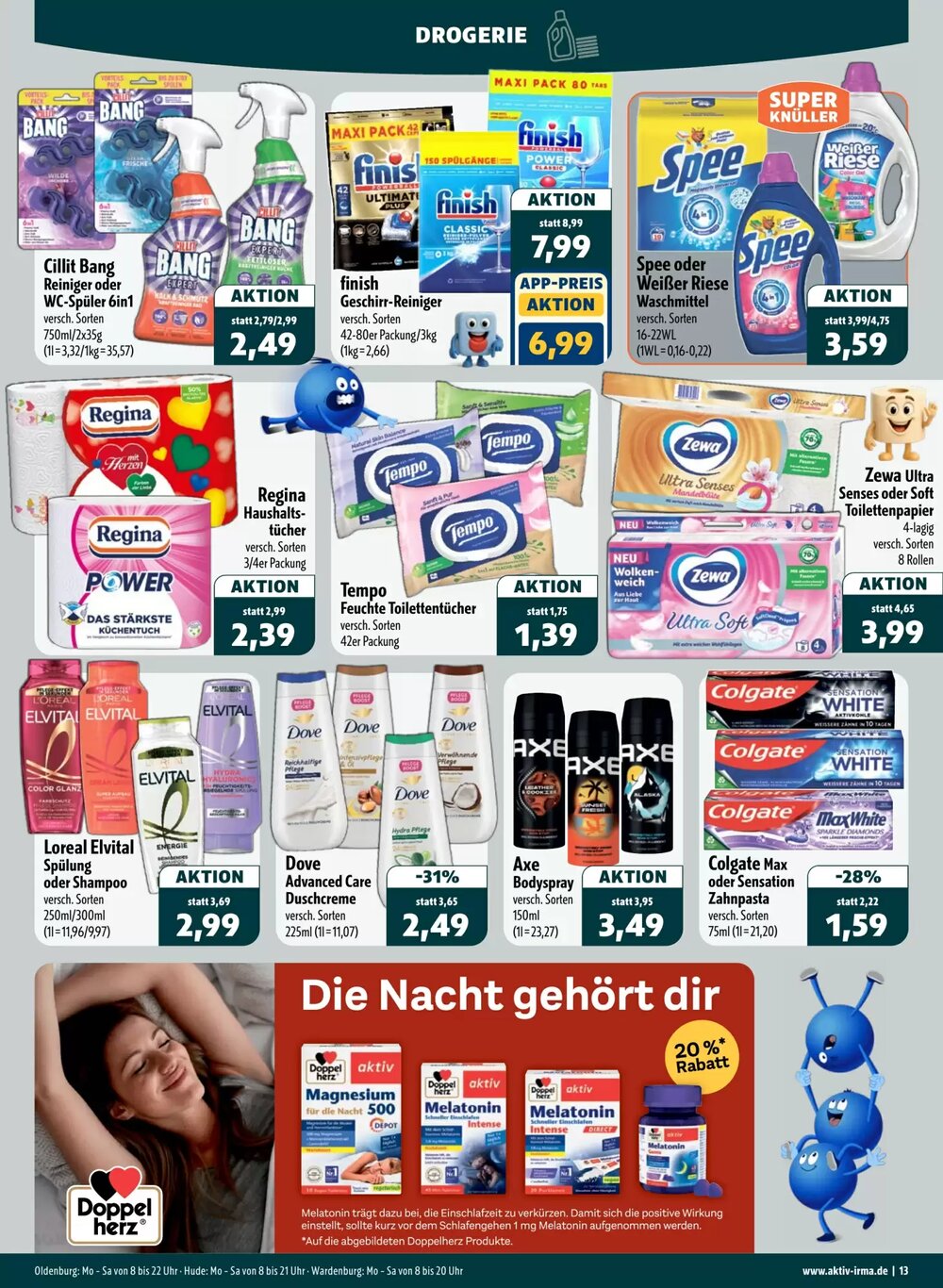 Aktiv Irma Prospekt (ab 27.04.2026) zum Blättern - Seite 13