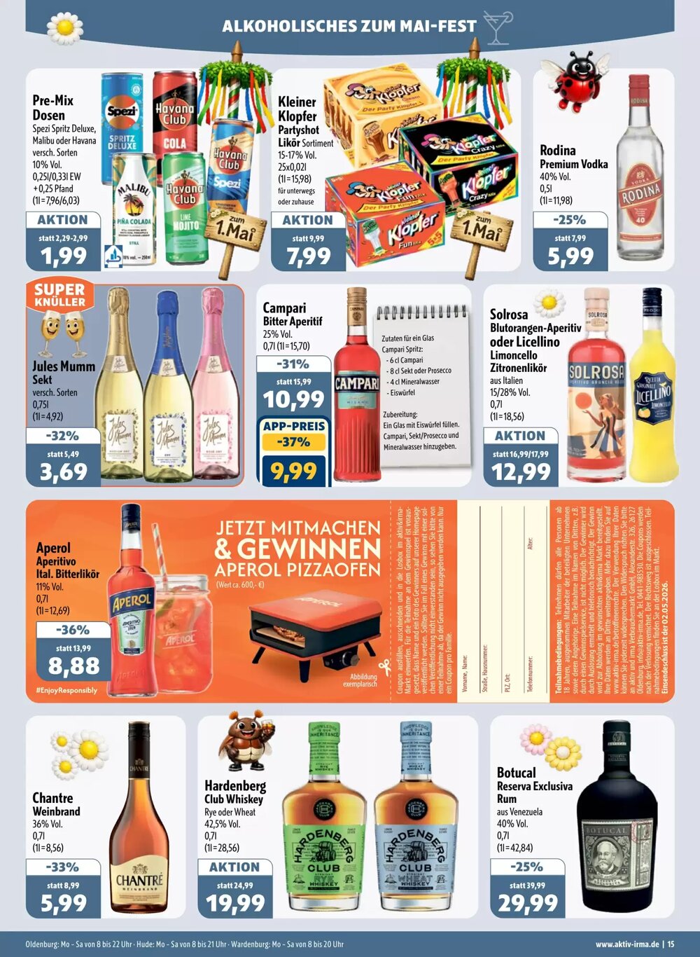 Aktiv Irma Prospekt (ab 27.04.2026) zum Blättern - Seite 15