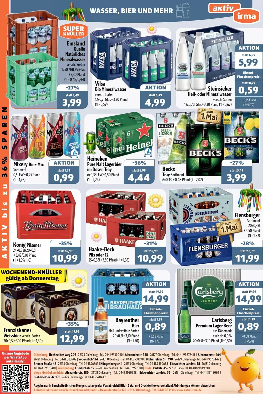 Aktiv Irma Prospekt (ab 27.04.2026) zum Blättern - Seite 16