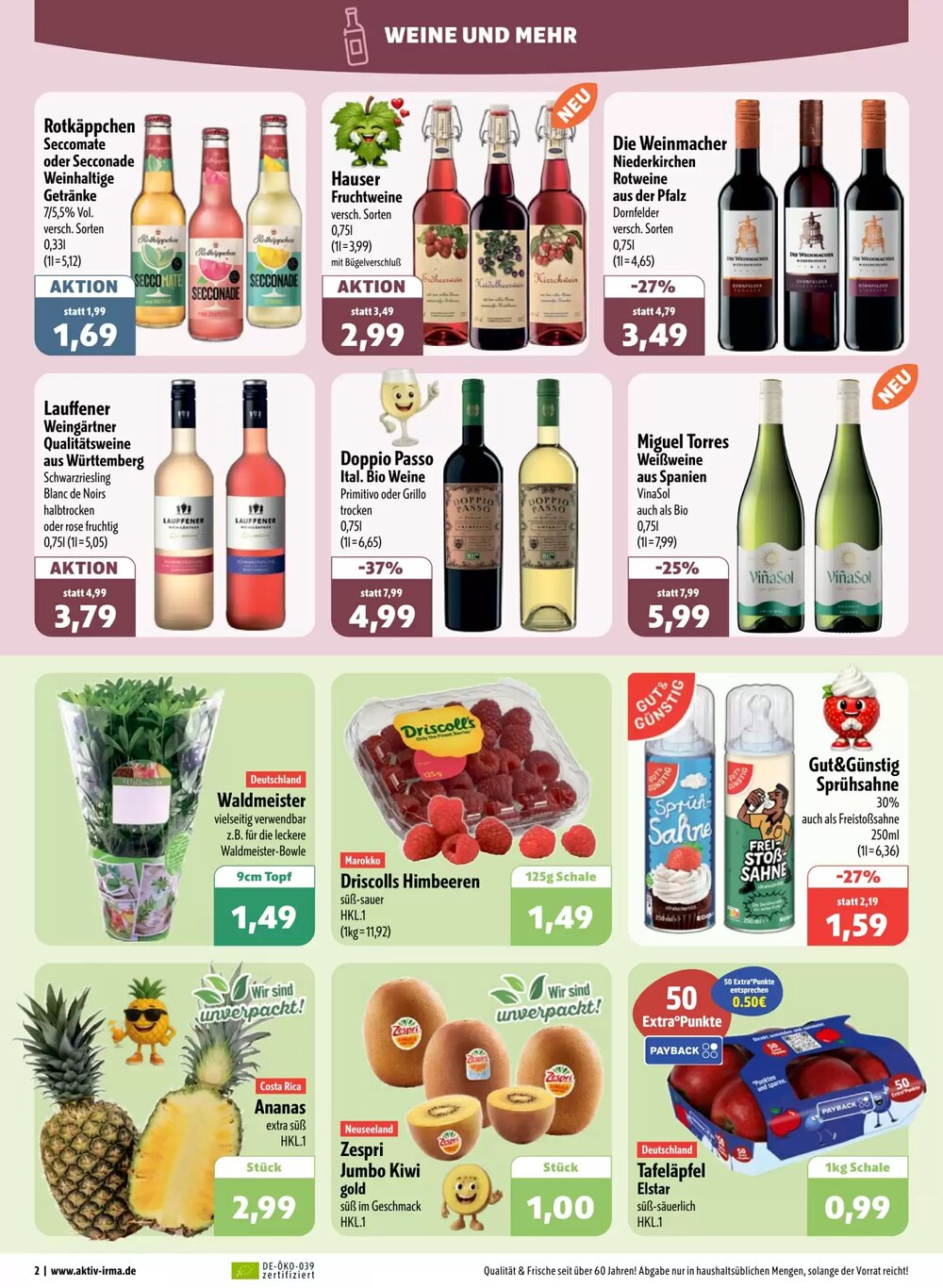 Aktiv Irma Prospekt (ab 27.04.2026) zum Blättern - Seite 2
