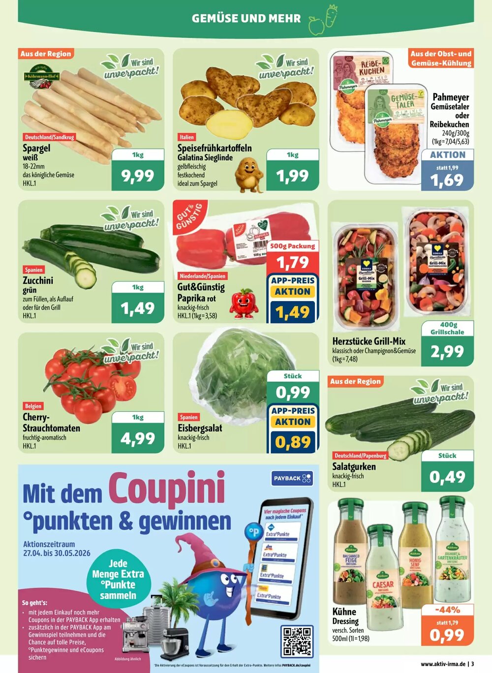 Aktiv Irma Prospekt (ab 27.04.2026) zum Blättern - Seite 3