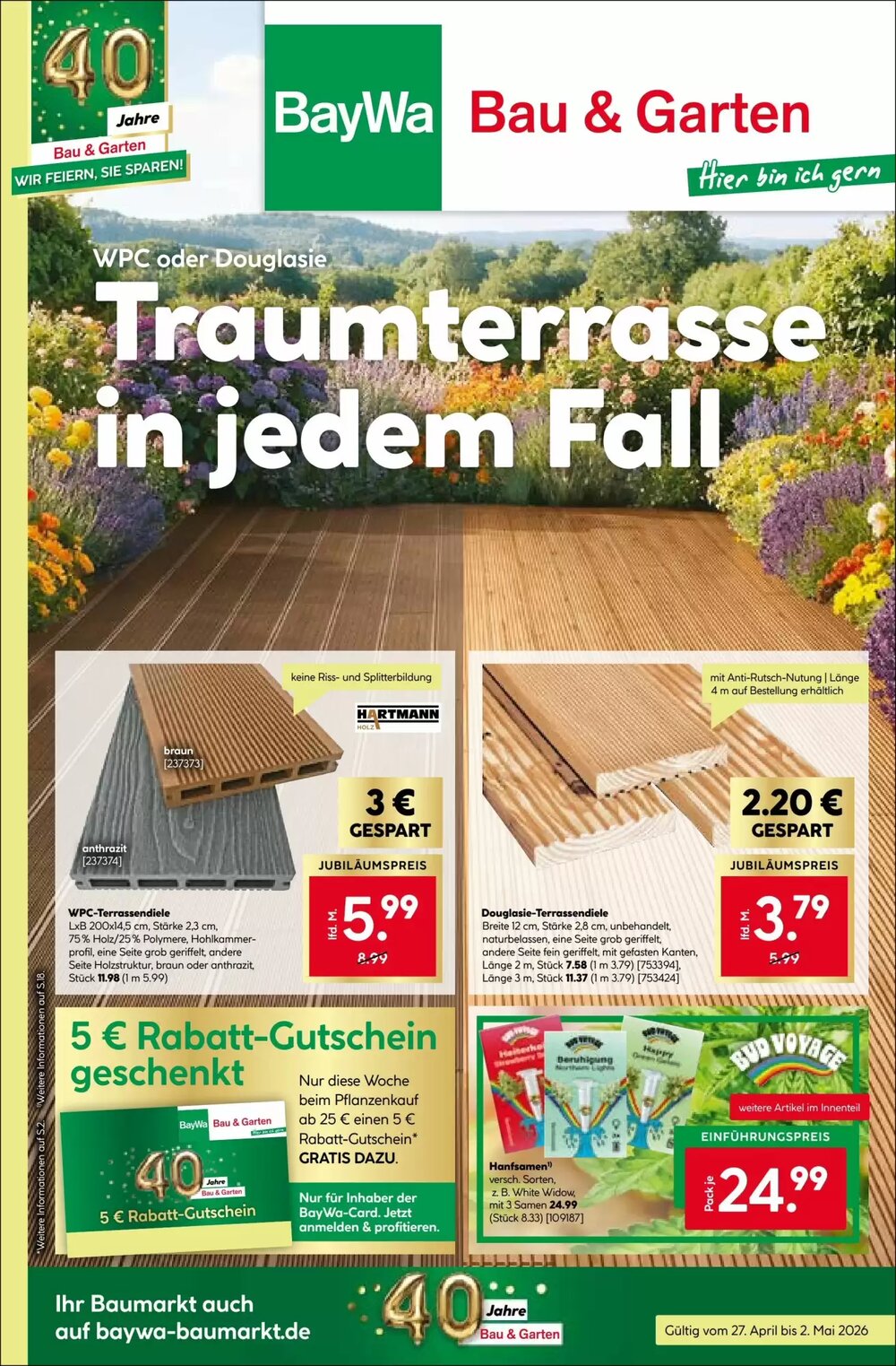 BayWa Prospekt (ab 27.04.2026) zum Blättern - Seite 1