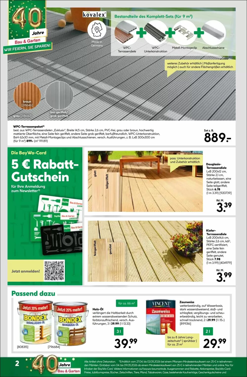 BayWa Prospekt (ab 27.04.2026) zum Blättern - Seite 2