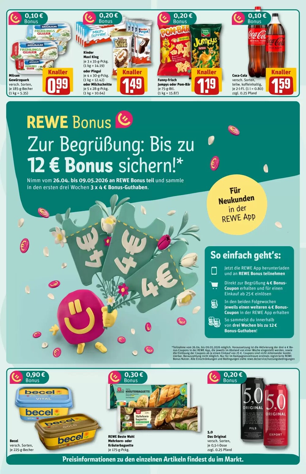REWE Center Prospekt (ab 27.04.2026) zum Blättern - Seite 2