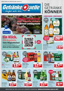 Getränke Quelle Prospekt (ab 27.04.2026) zum Blättern