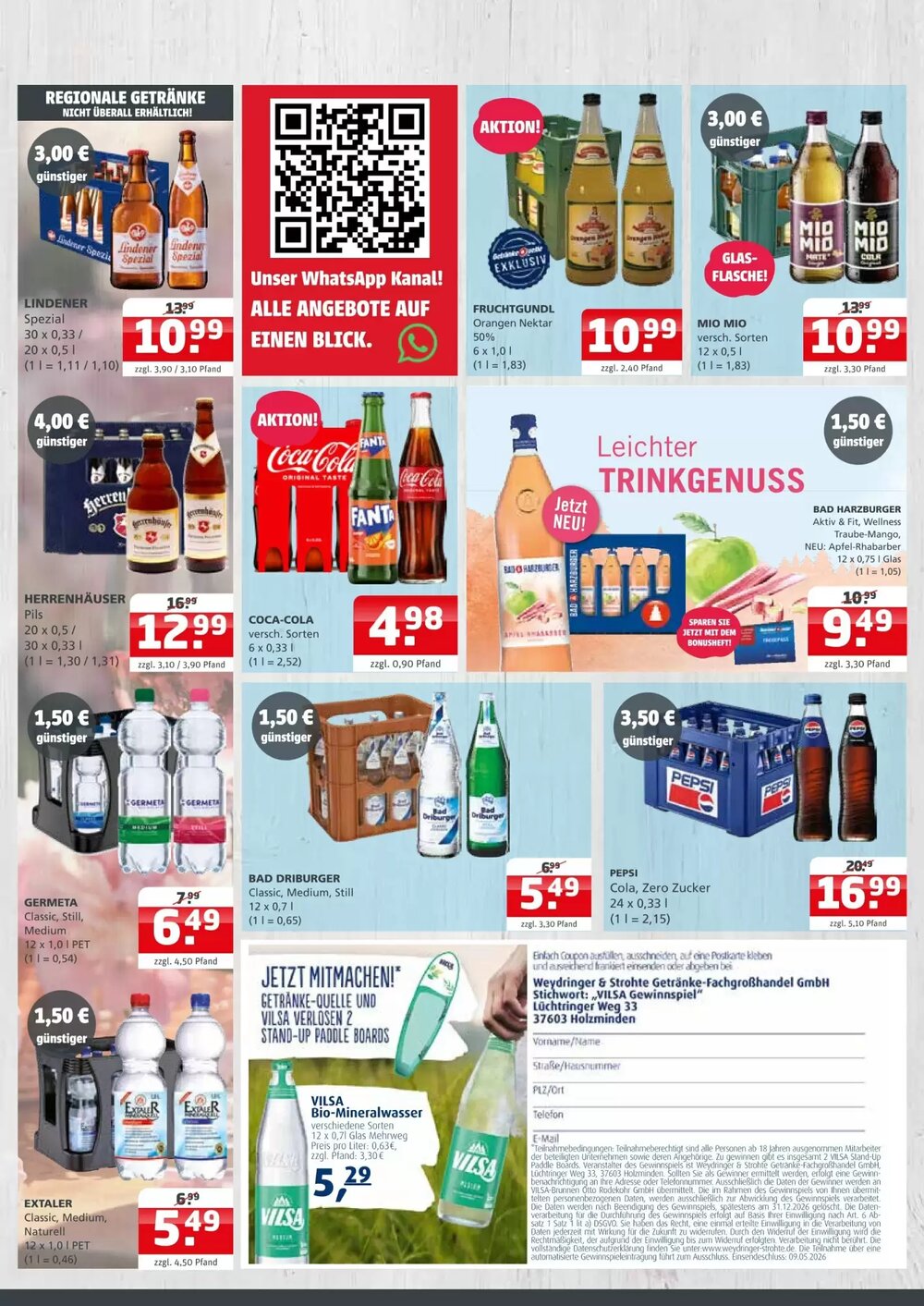 Getränke Quelle Prospekt (ab 27.04.2026) zum Blättern - Seite 3