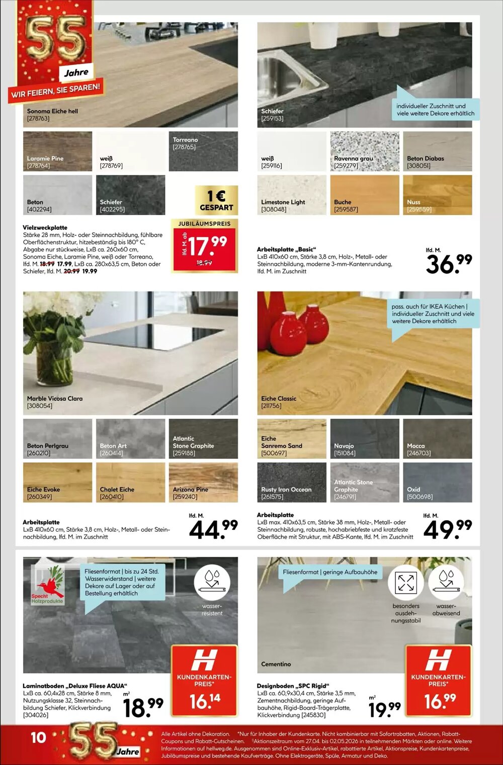 Hellweg Prospekt (ab 27.04.2026) zum Blättern - Seite 10