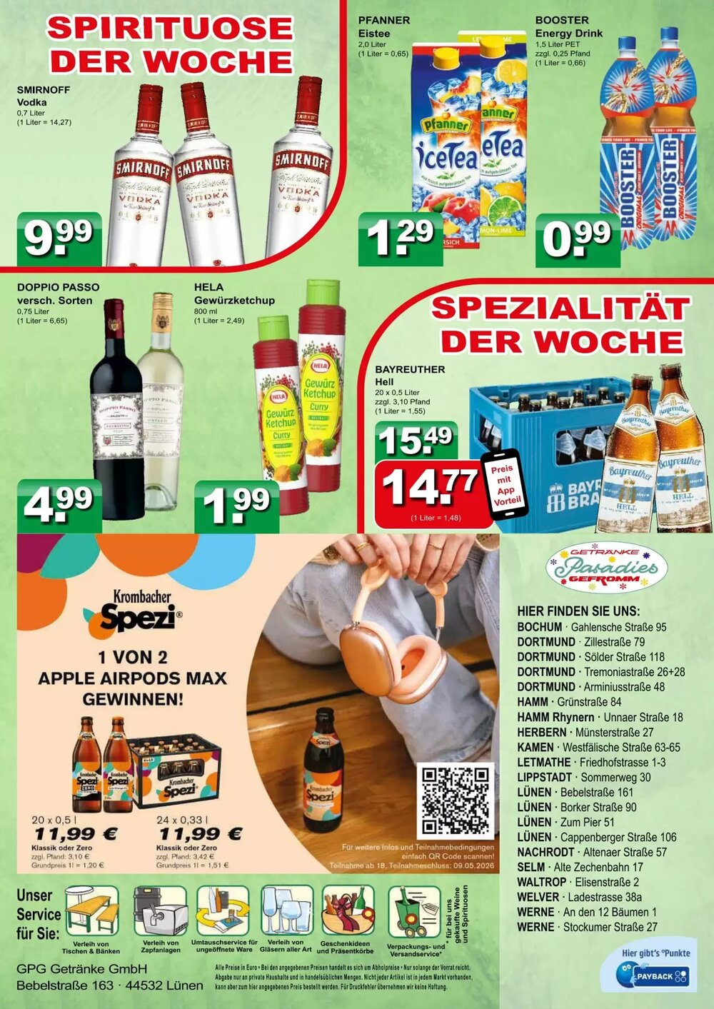 Getränkeparadies Gefromm Prospekt (ab 27.04.2026) zum Blättern - Seite 4