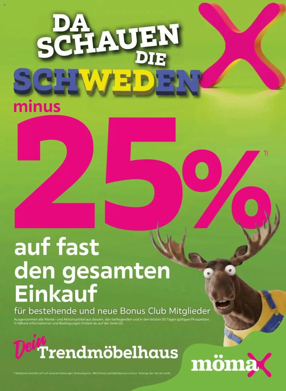 Mömax Prospekt (ab 27.04.2026) zum Blättern - Seite 1