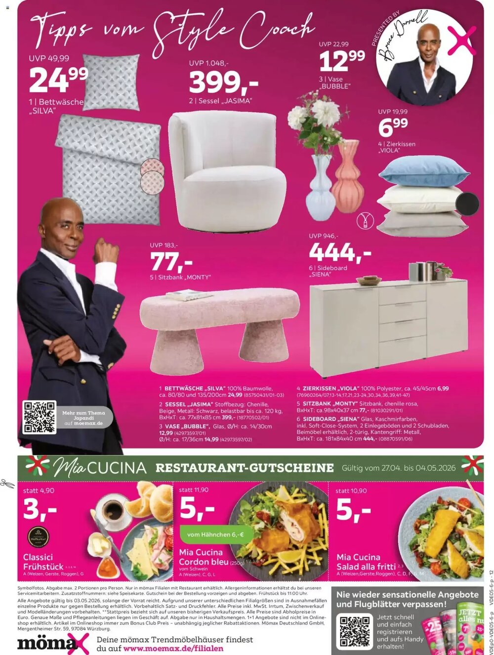 Mömax Prospekt (ab 27.04.2026) zum Blättern - Seite 12