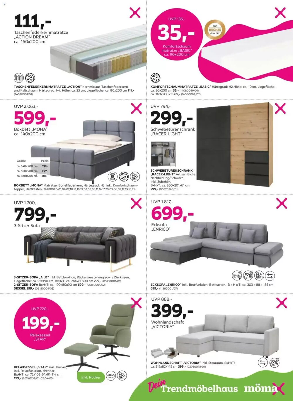 Mömax Prospekt (ab 27.04.2026) zum Blättern - Seite 3