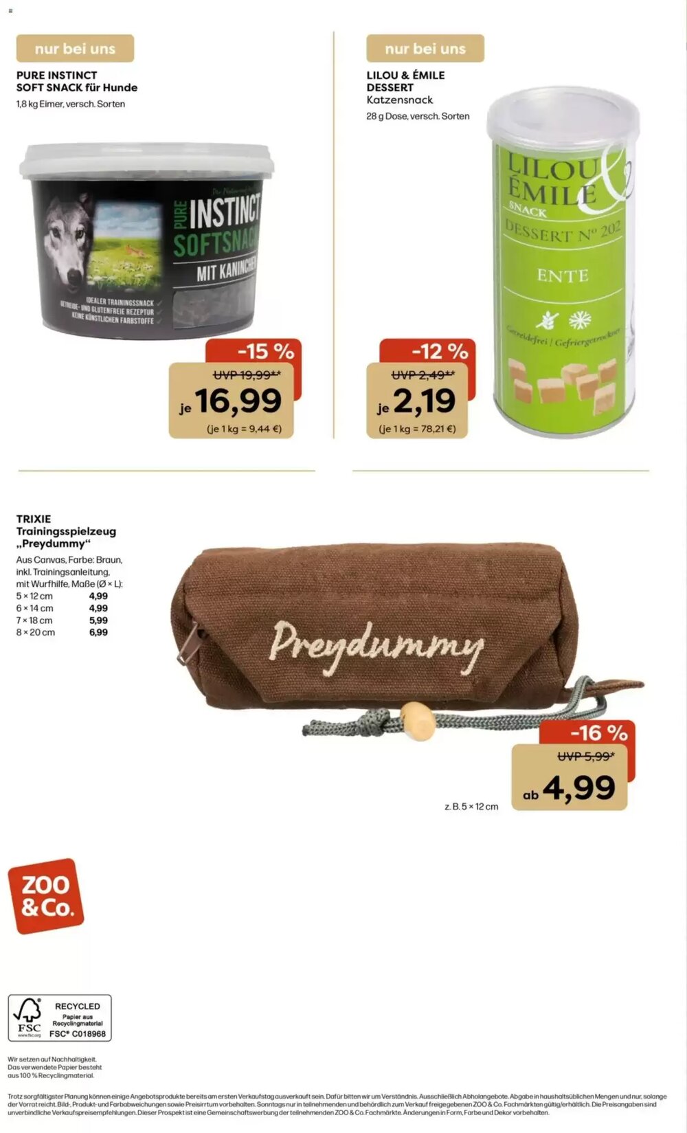 Zoo & Co Prospekt (ab 27.04.2026) zum Blättern - Seite 12