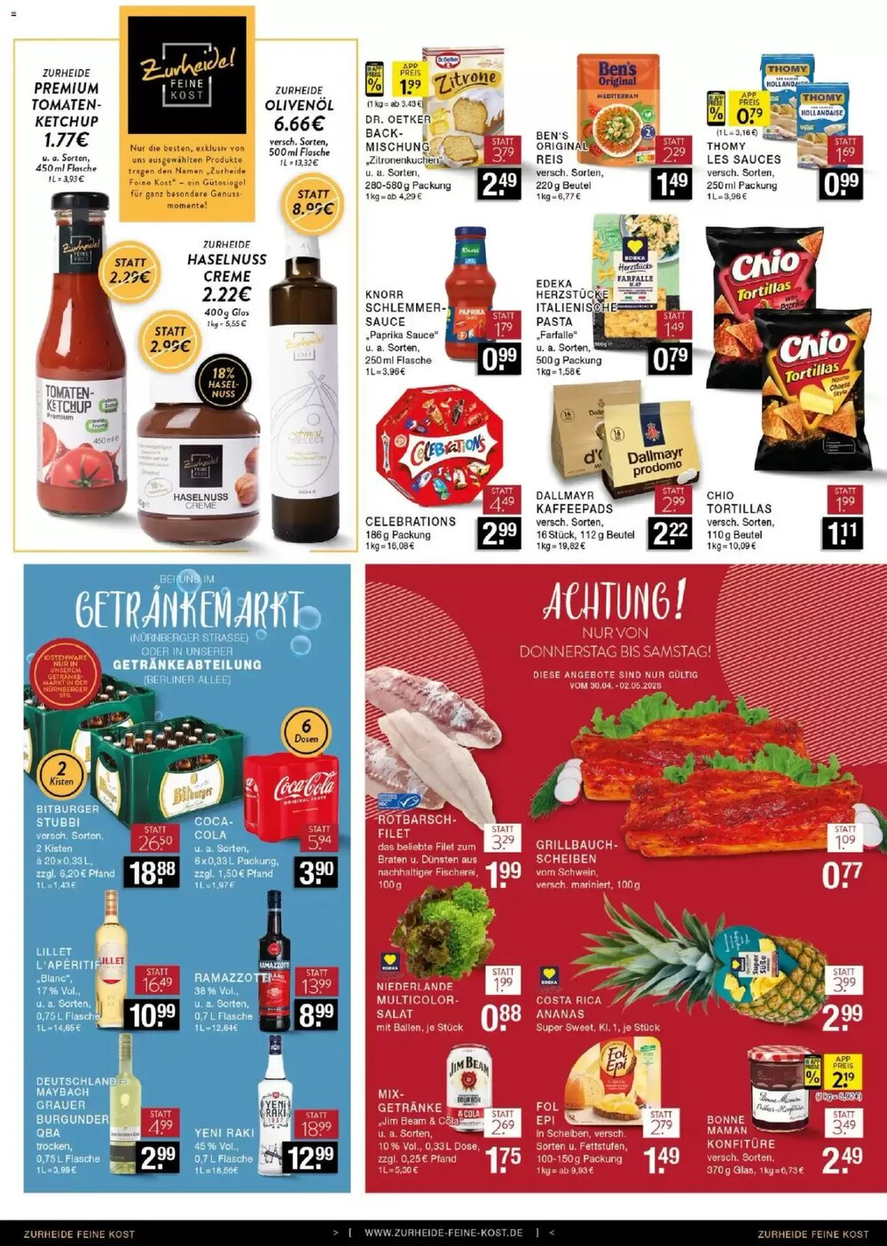 Edeka Zurheide Prospekt (ab 27.04.2026) zum Blättern - Seite 8